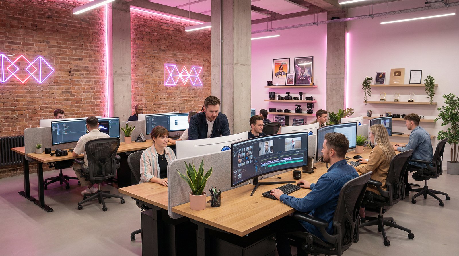 大奶影视传媒公司视频工作室